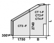 Откосное крыло СТ 2 - F (Блок № 58) левое и правое (негабарит !) в #WF_CITY_PRED# картинки